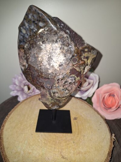 Agaat - Rots Drusy op voet - 585 Gram