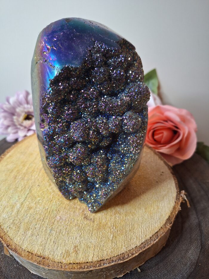 Titanium Aura - Ruw Drusy - 1685 Gram