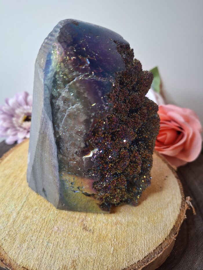 Titanium Aura - Ruw Drusy - 1685 Gram