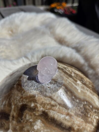 Roze Kwarts - Mini schedeltje