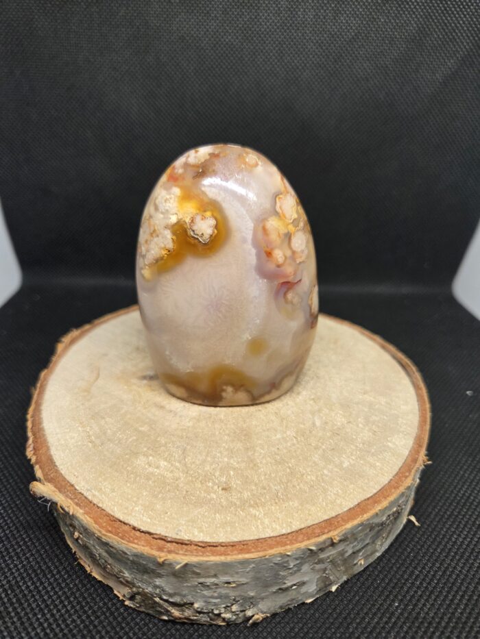 bloemagaat_achterkantsculptuur_spiritsoflife Bloemagaat - Sculptuur - 205 Gram