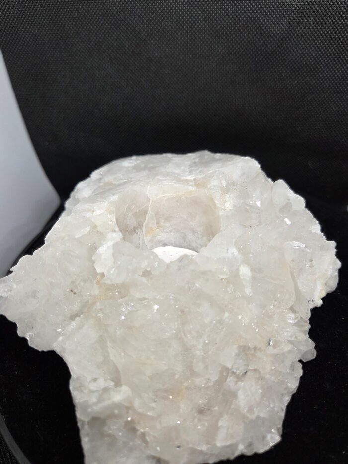 bergkristal_waxinelichthouder_spiritsoflife Berkristal - Waxinelichthouder - 1.057 KG