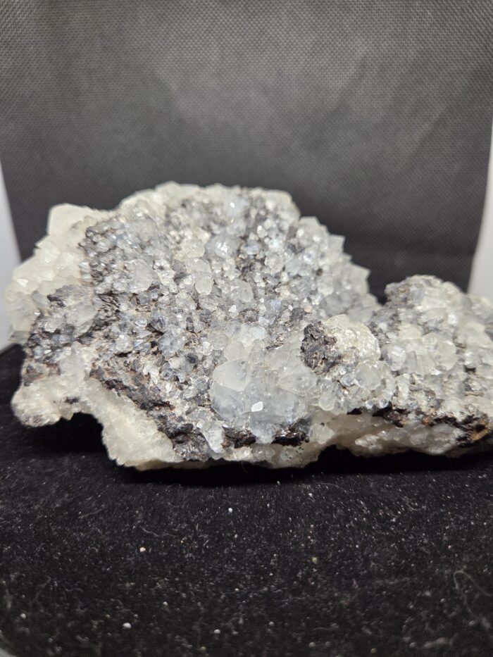 Zwarte Toermalijn met Bergkristal - Ruw - 1,215 KG