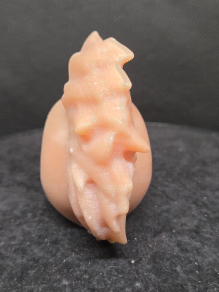 Oranje Calciet - Skull - 215 Gram