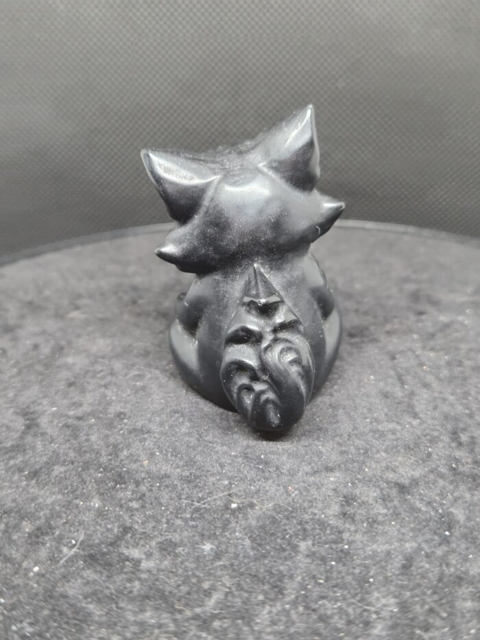 20251104_172108 Obsidiaan - Vos met boekje - 65 Gram