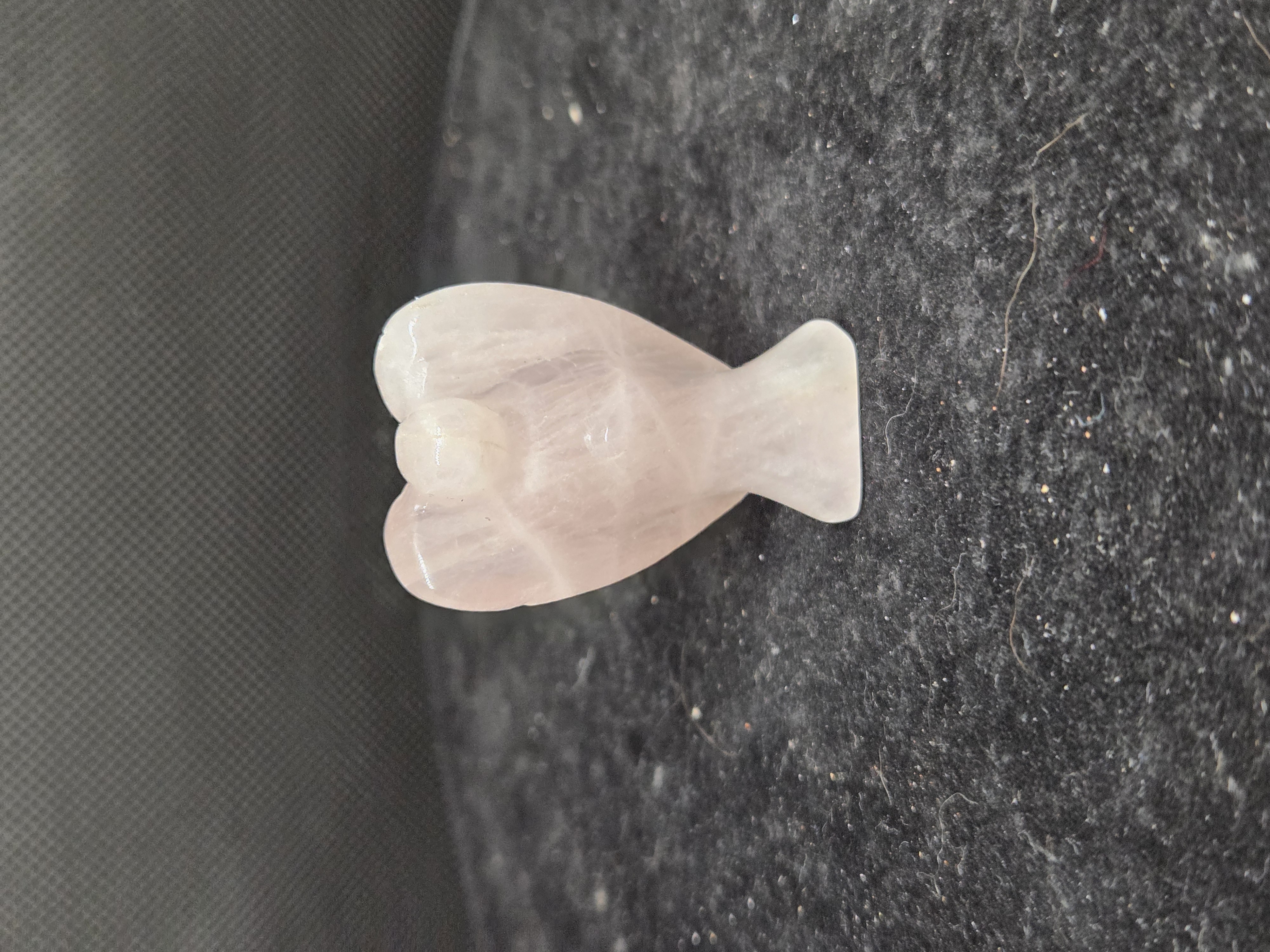 Rozenkwarts - Engeltje - 20 Gram - 4,5 cm