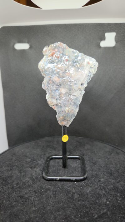 Bloemagaatruw_opvoetzeoliet_spiritsoflife Bloemagaat ( Zeoliet) - ruw op voet - 130 Gram