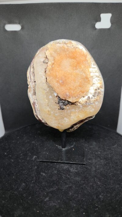 Agaat_opvoet_spiritsoflife Agaat - op voet - 555 Gram