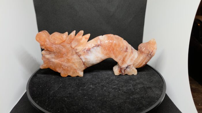 Firequartz_draakgeheel_spiritsoflife Fire Quartz - Draak in zijn geheel - 365 Gram