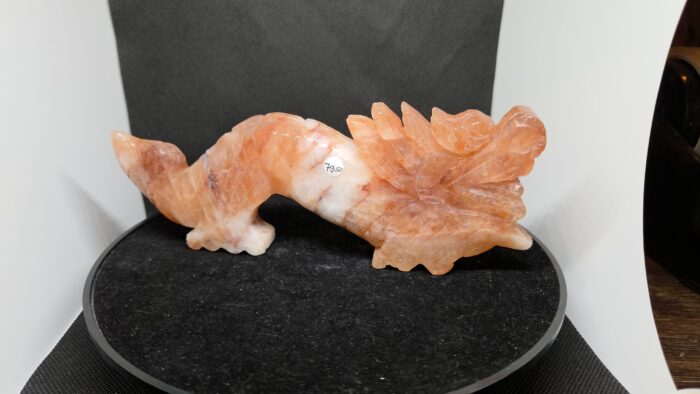 Firequartz_draakgeheel_spiritsoflife Fire Quartz - Draak in zijn geheel - 365 Gram