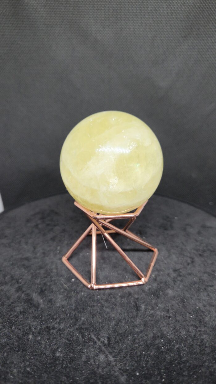 citrien_bol_spiritsoflife Citrien - bol - vol met regenboog - Diameter 5,5 cm