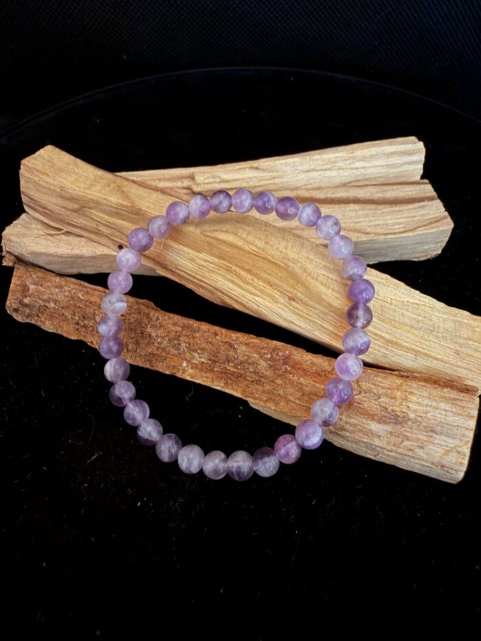 kinderarmbandje-amethist-spiritsoflife Kinderarmbandje - Amethist - 4 mm