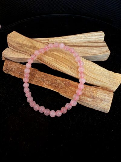 kinderarmbandje-rozenkwarts-spiritsoflife Kinderarmbandje - Rozenkwarts - 4mm