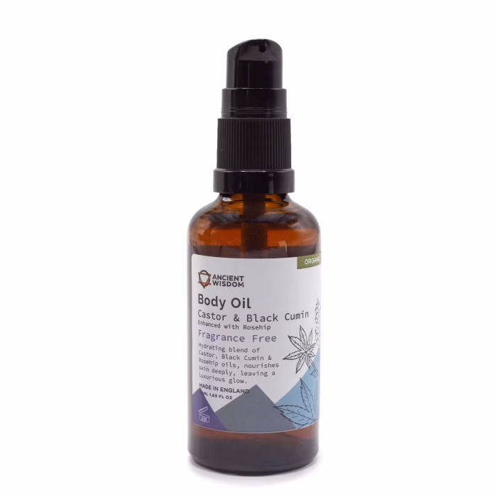 rozenbottel_hypoallergeen_lichaamsolie_spiritsoflife Biologische Lichaamsolie 50ml - Hypoallergene Rozenbottel Lichaamsolie