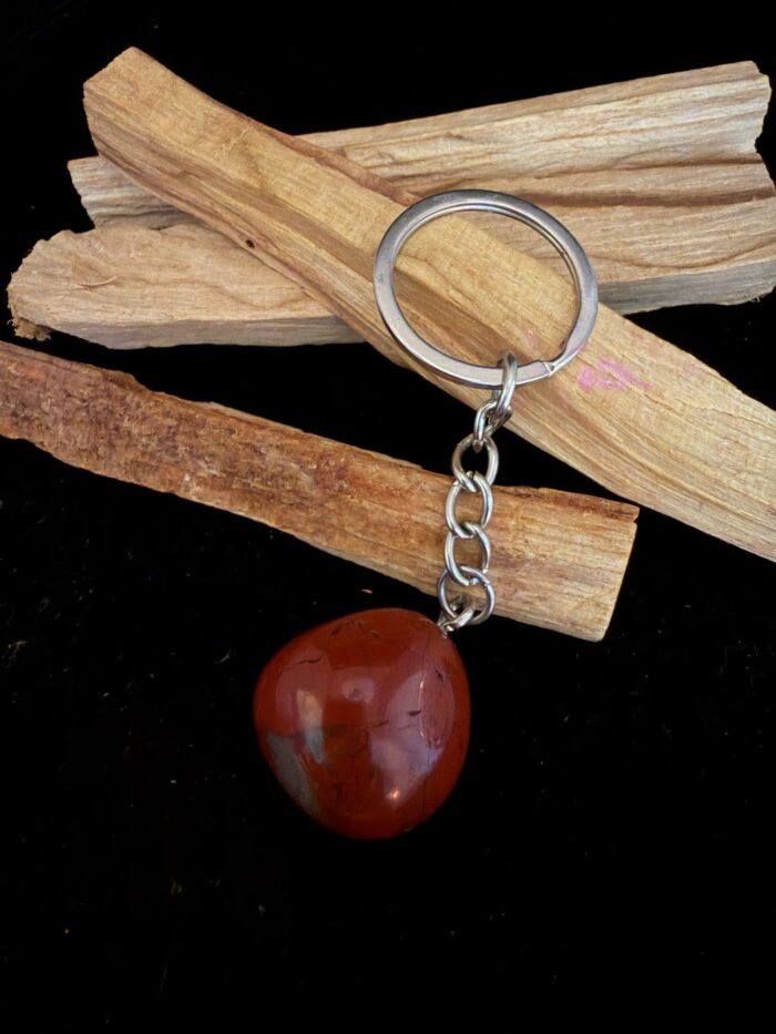 rodejaspis_spiritsoflife_sleutelhaner Sleutelhanger - Rode Jaspis